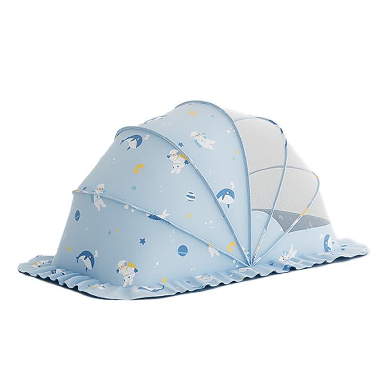 New Baby Mosquito Net Cover for Bedroom Crib, Baby Mosquito Cover, No Installation Required, Foldable Children's Mosquito Net for Home Use