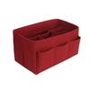 Fashion Women Bag Cosmetic Bags And Make Up Organizer Felt Insert Bag For Handbag Felt Cloth Inner Bag Fits Various Brand Bags
