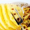 1pc V Shape Pineapple Slicer Stainless Steel Pineapple Eye Peeler Pineapple Seed Remover Knife Fruit Tool