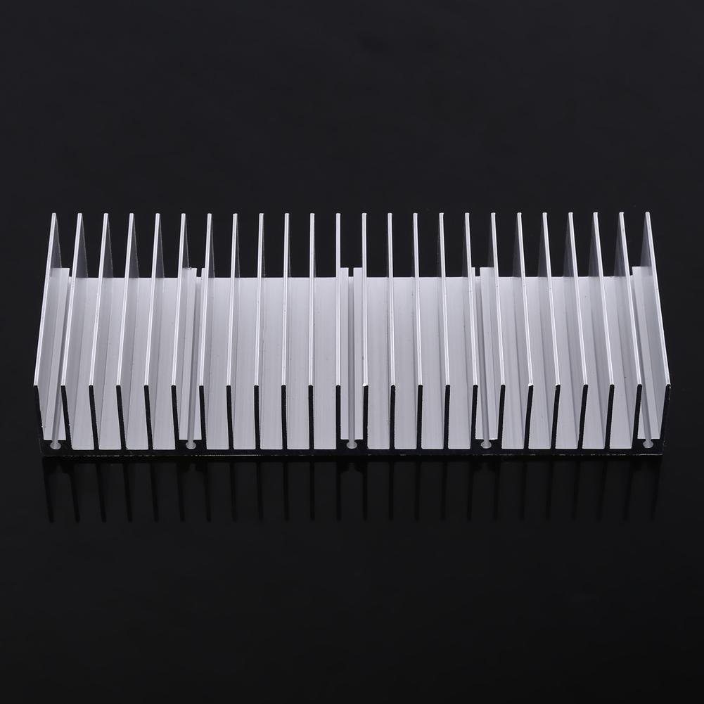 1 stuks Aluminium Koellichaam Koelradiator Heatsink Dicht 24 Tanden 150mm