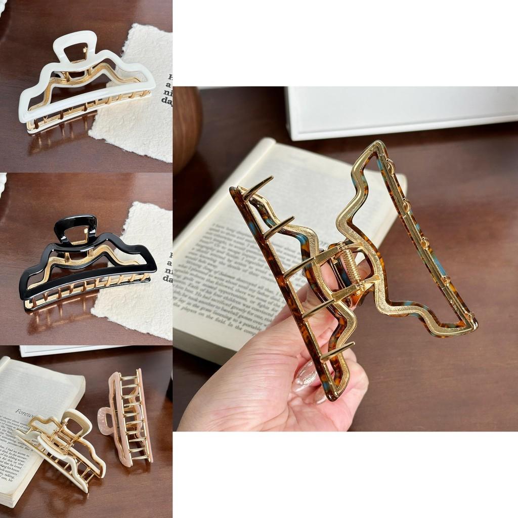 Trendy Simplicity Wave Hair Claw Clip Ideal For Daily Wear And Special Occasions In Beautiful Hues