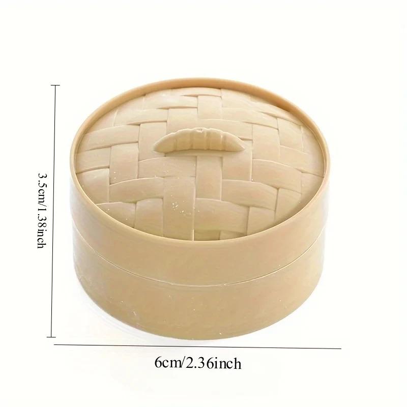 2pcs/set Creative Fake Buns, Simulated Craft, Bun Shape, Ventilated Pressure Relief Ornament, Slow Rebound