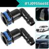2x Bilstyling Strålkastarspolarmunstycke Armbågsanslutningsstycke 1J0955665E för VW Beetle Eos Jetta Passat Golf Polo A6 A8 TT/TTL