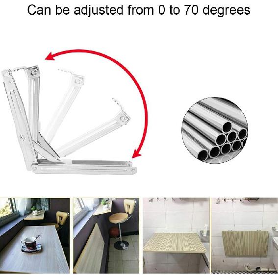 Adjustable Table Lifting Frame Folding Fitting Hinge Multi-Functional School Desk Drawing Folding Shelf Bracket Support Table