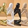 Creative Reader Decors for Wedding Gift Reading Human Figurines Resins Statue Decorations for Hotel Lobby