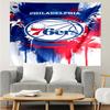 76ers Basketball Team Quick-Dry Tapestry Hanging for Bedroom,Livingroom, Playroom,Decor Art Room Wall Tapestry Holiday and Birthday Gifts