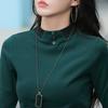Slim Warm Long-sleeved T-shirt Mother's Base Shirt for Women In Autumnal and Winter