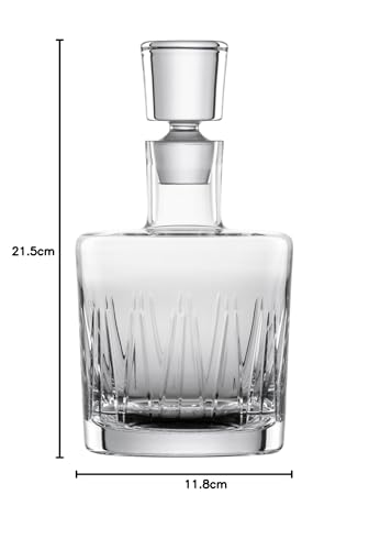 ZWIESEL GLAS Carafe & Tumbler, Basic Bar Classic, for Whiskey and Hard Liquor, 1 Whiskey Carafe Set, Machine-Made, s120143
