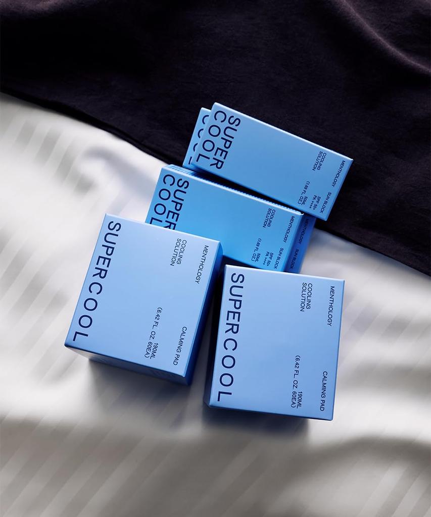 Menthology Super Cool UV No Sensitive Men and Sunblock, Protection, SPF50+ PA++++, Cooling, Soothing, Whitening, Smooth, Whitening, Moisturizing,