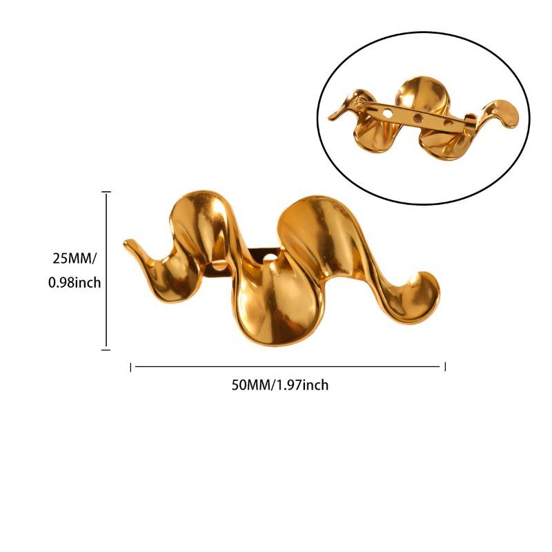 New Fashion High-end Sun Leaf Pearl Brooch Coat Sweater Decorative Pin Popular Brooch