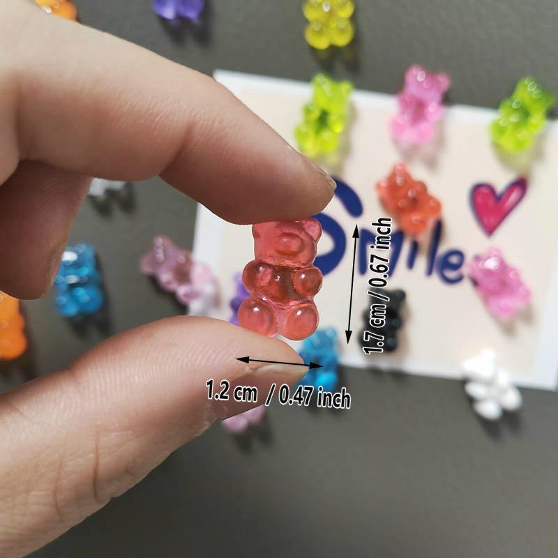 10 Stück Mix Farben Bär Kühlschrankmagnet Po Message Board Aufkleber Home Office Kühlschrank Dekoration Ornamente