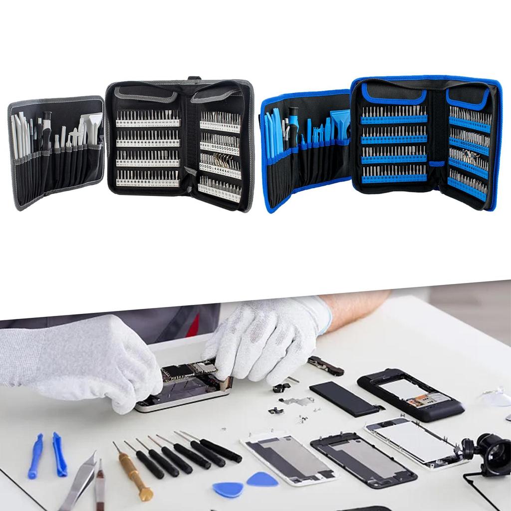 180 In 1 Precision Screwdriver Set, Tool Kit, Easy To Use Practical Accessories Laptop Screwdriver Kit for Game Device Home
