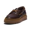Timberland Ray City EK Leather Abrasion Resistant Low top Skateboard Shoes Women's Black Brown A2NGWD