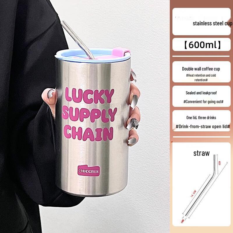 ZISIZ Double-Layer Stainless Steel Insulated Tumbler