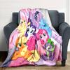 1pc My Little Pony3 Blanket, Gift, for Men and Women, Soft Blanket, Good for Sofa Bed Couch Travel, Lightweight Flannel Blanket