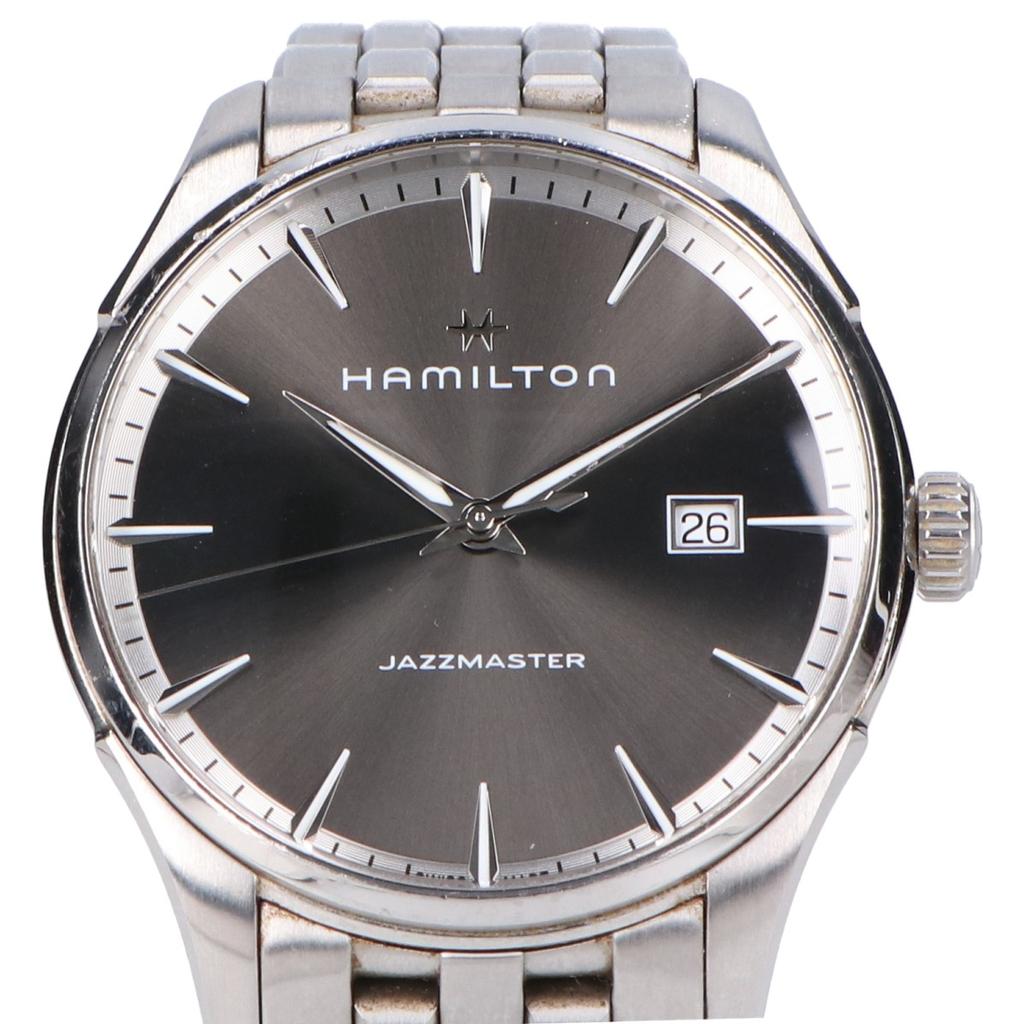 Hamilton H32451181 Jazzmaster Gent Quartz Quartz Watches 1.6" SilverUsed