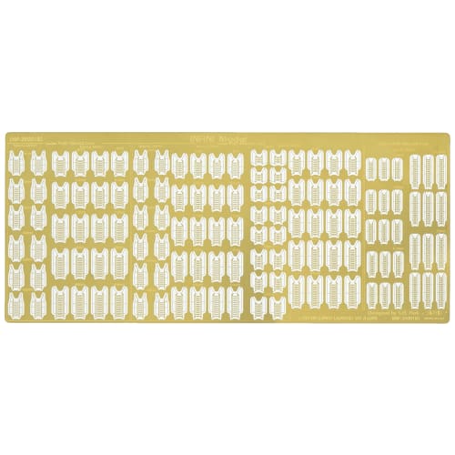 

Infinimodel 1/350 IMP Series WWII Japanese Army Rudder Plastic Model Kit Parts IMP3501