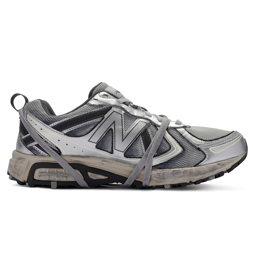 New Balance NB 410 Low top Running Shoes Unisex Silver Gray Black MT410KR5(Team80-)