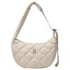 Curved Padding Hobo Bag Women Handbags White 3ABQL064N-43CRD
