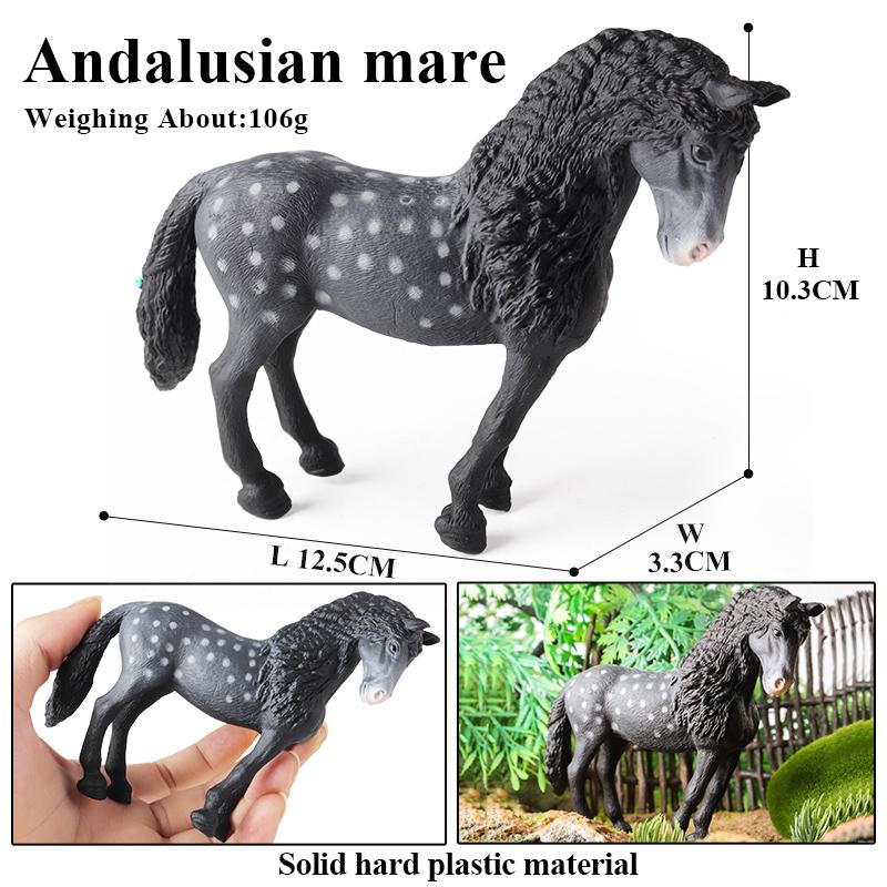 

Oenux Оригинал Лесной Дикий Степной Конь Сельскохозяйственное Животное Лошадь Реалистичная Модель Фигурки Хафлингер Ферганский конь ПВХ Фигурки Игрушка Ребенок