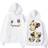 Pokémon Niedliches Mimikyu Cartoon-Print Hoodie für Männer und Frauen 2025 Herbst/Winter Neu Y2K Harajuku Übergröße Lässiges Sweatshirt Top