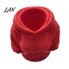 Desk Pencil Holder 3D Printed Hoodie Pen Holder, Women Hooded Sweatshirt Storage Space Saving Organizer Container, Stationery Box for Home Office Kids
