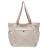 Simple canvas bag Women's tote bag Large capacity commuting Simple leisure College student work Shoulder bag Underarm bag