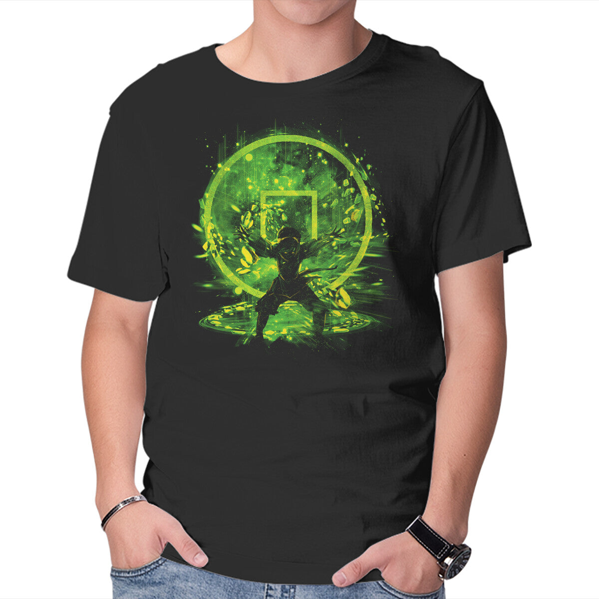 Unisex Crew Neck T-Shirt Earth Storm Graphic Short Sleeve Casual Tee XS