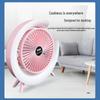 New Mini USB-Charging Moon Fan: Silent Desktop Circulation for Home or Dormitory