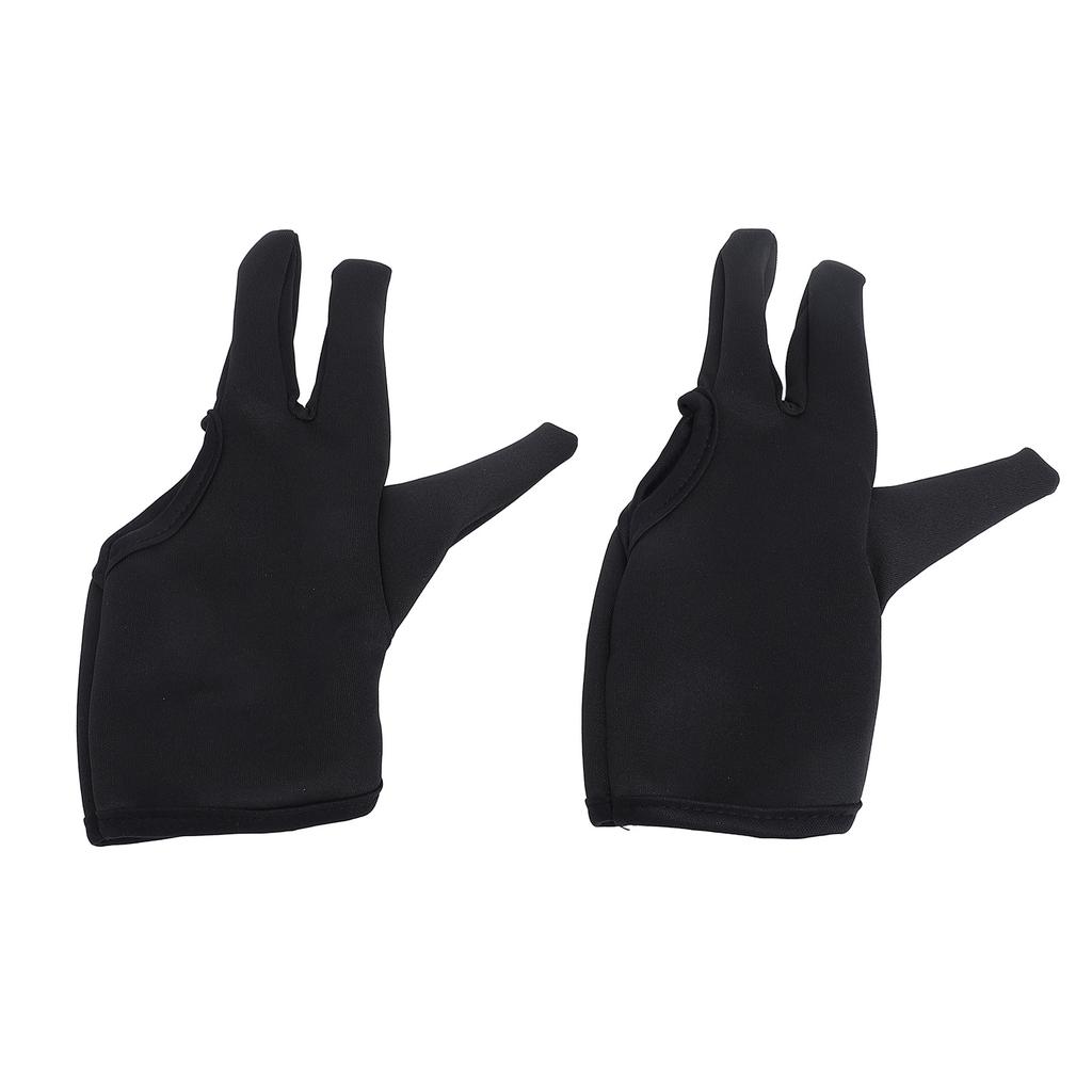1 Pair Heat Resistant Hair Gloves 3 Finger Hair Dye Gloves Professional Curling Wand Glove for Hair Styling