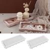 Rectangle Tray Mould DIY Jewelry Holder Tray Silicone Molds Decorative Tray Epoxy Resin Casting Mold Decorative Tray