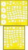 Eduard Aichi Aircraft Type 99 Carrier Bomber Model 11 Painting Masking Decals Plastic Model Masking Decals EDUEX864 1/48 T-Face Double-Sided (for