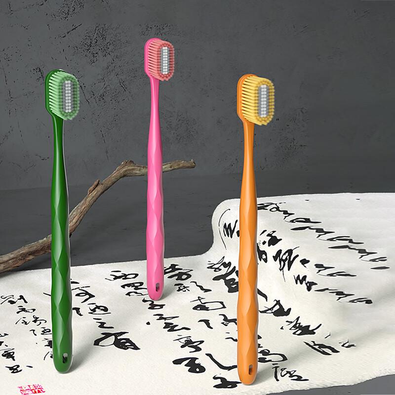 Kenuo Guochao Soft Bristle Wide Head Toothbrush, 10-Pack
