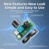 F03 High-Sensitivity Pipe Leak Locator Water Pipe/Underfloor Heating Acoustic Source Strength Receiver Detector Type C Interface
