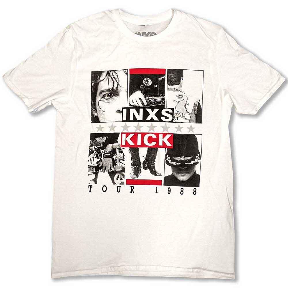 INXS Unisex T-Shirt: KICK Tour (X-Large) 3XL