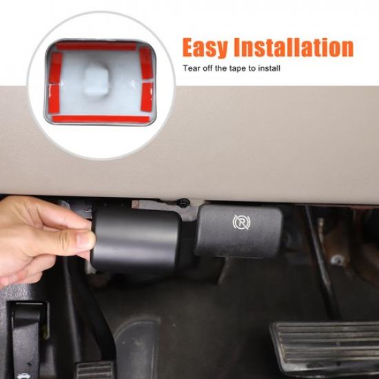 ABS Matte Black Handbrake Release Handle Trim Cover For Hummer H2 2003-2007