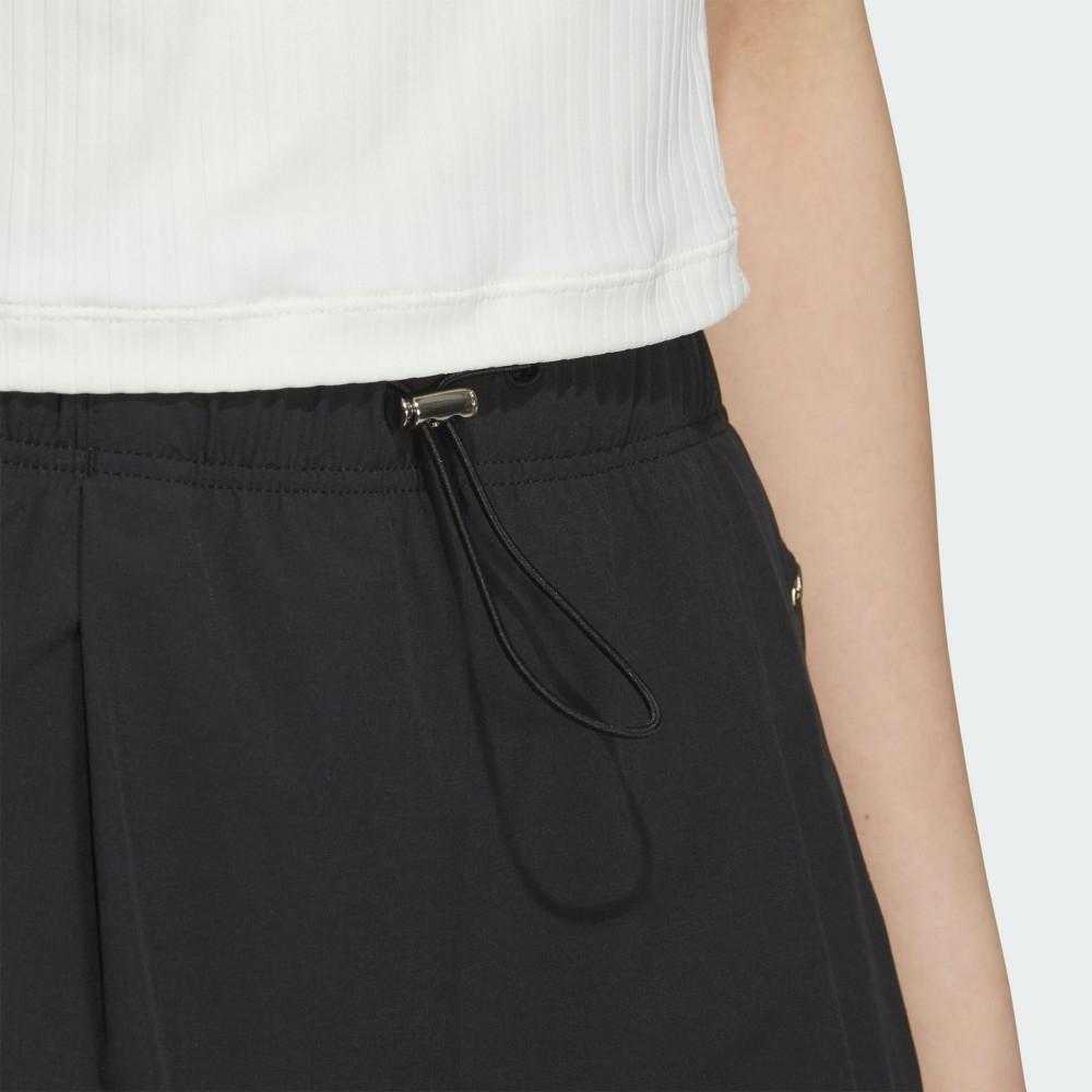 Adidas Logo Casual Shorts Women Bottoms Black JI9801