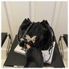 Summer small bag women's bucket bag design sense niche design chain messenger bag fashion explosion small mobile phone bag