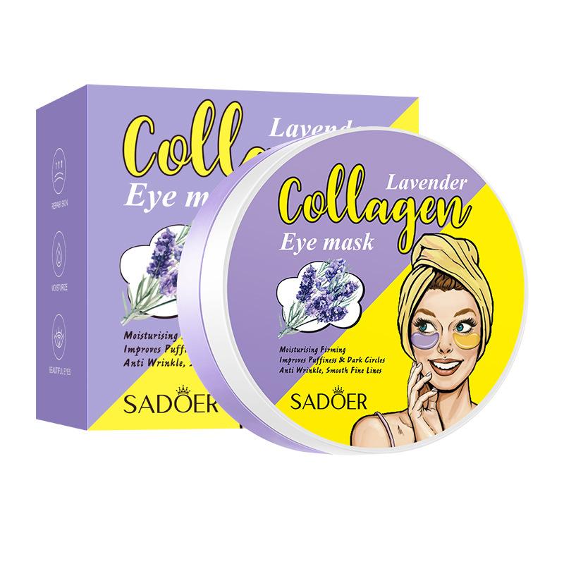 Lavender Collagen Eye Mask 80gSADOER Firming Moisturizing Eye Mask Patch
