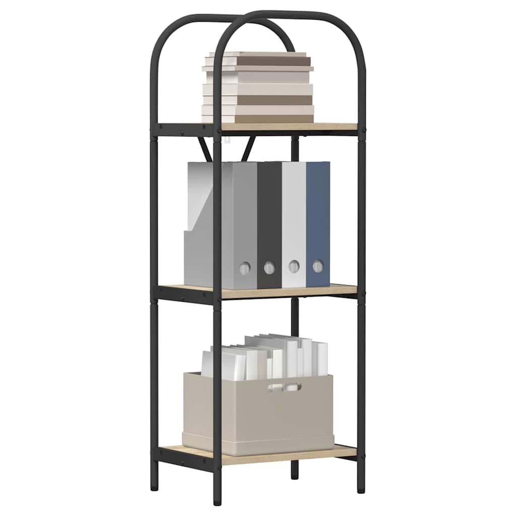 Bookshelf Sonoma Oak 40 x 30 x 109 cm Particleboard