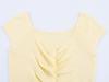 Spring 2025 Women's European & American Fashion Pleated Knit Top