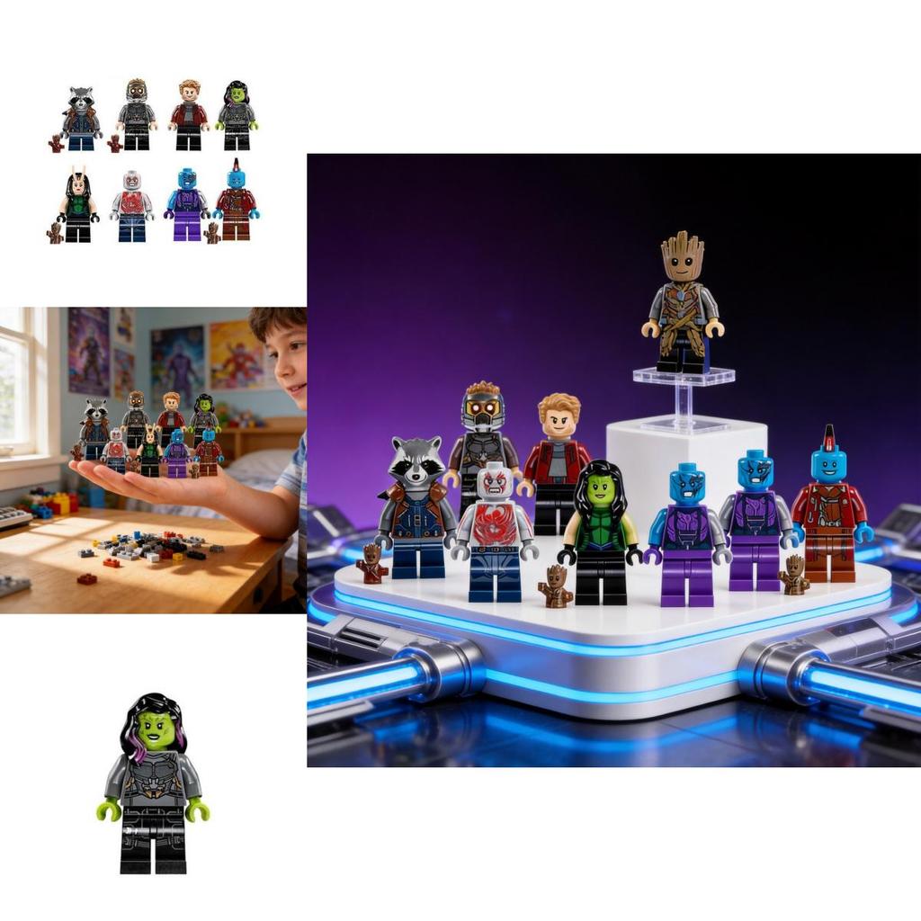 Guardians Of The Galaxy 2 Bausteine Spielzeug mit DIY-Montage für kreatives Kinderspiel