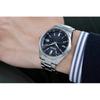 Seiko Men S Sbtm323 Solar Radio Controlled Watch Silver Black