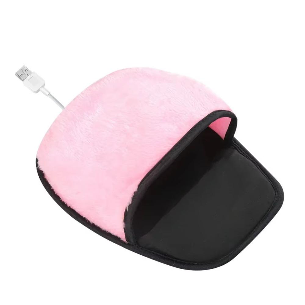 Thickened Hand Warmer Pad USB Heating Warm Mouse Cover New USB Heated Mouse Pad  Winter