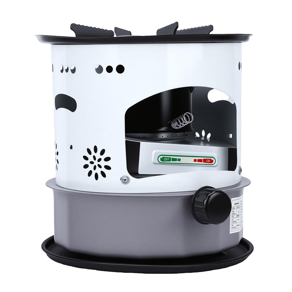 Indoor Outdoor Kerosene Heater 5.2L Aluminum Alloy Portable Space Heater Kerosene Cook Stove for Camping Tent Ice