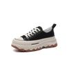 Niche Designer Round Head Canvas Shoes, New Thick-soled Breathable Little White Shoes, Casual Versatile Sports Shoes