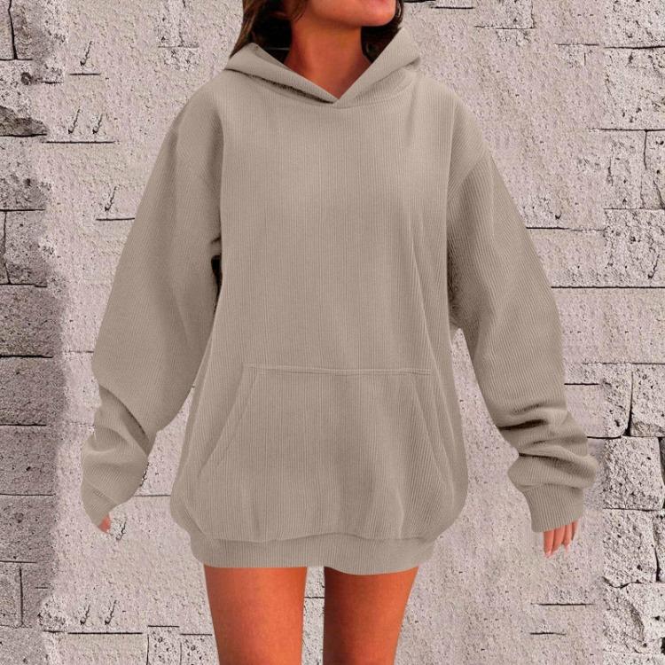Oversized Fleece Hoodies For Women Long Sleeve Pullover Sweatshirts With Pocket