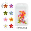Colourful Flowers 3D Nail Art Charms Kawaii Macaron Mini Flower Nais Decoration Accessories Summer Manicure Decora Supplies