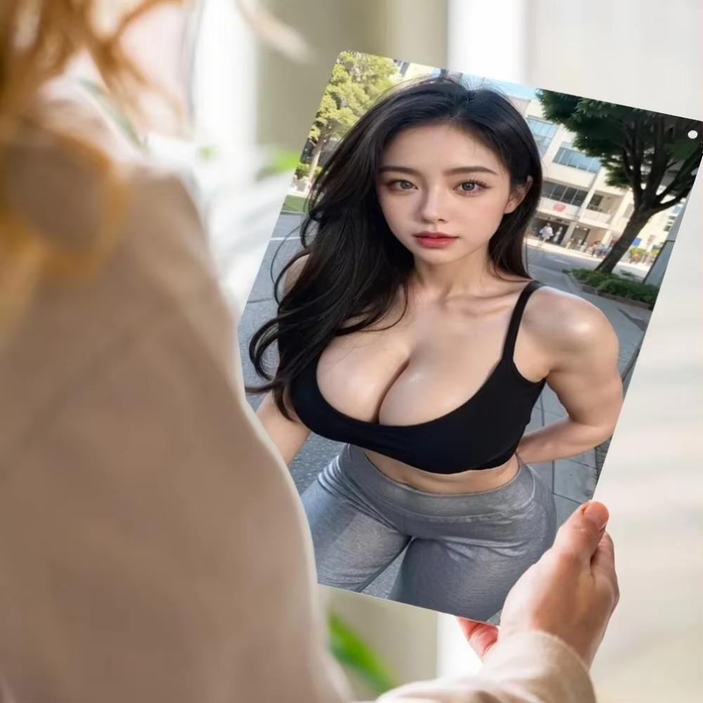 VIVITORY Vintage Tin Sign Metal Wall Art Indoor Outdoor Rustic Decor