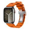 Con Logo Kilim Cinturino in Silicone a Giro Singolo Cinturino per Apple Watch 46mm 42mm Cinturino per Iwatch 11 10 9 8 Ultra3 49mm 45mm 38mm Cinturino per Orologio